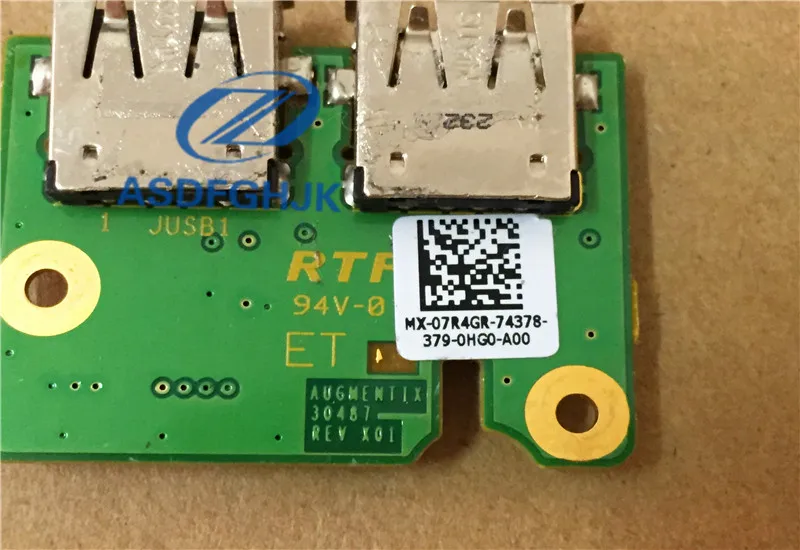 ASDFGHJK оригинал для dell E6420 usb плата CN 07R4GR 7R4GR 100% ТЕСТ ОК|usb usb|usb dellusb 10 |