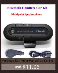Bluetooth автомобилей Солнцезащитный козырек динамик в автомобильный спикерфон качество громкой связи автомобильный комплект с DSP автомобильный комплект HD воспроизведения музыки