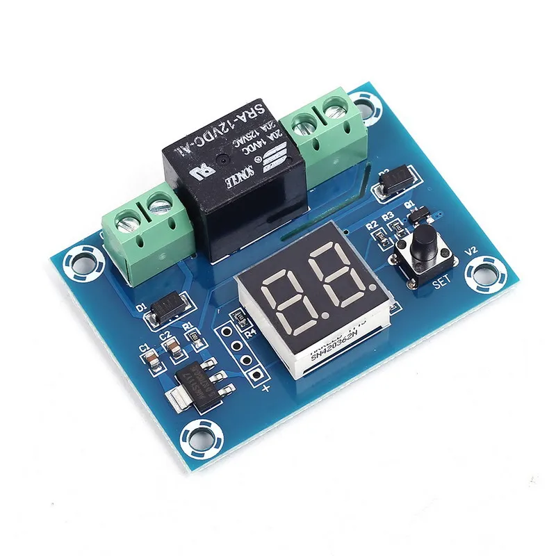 XH-M662 DC12V цифровой таймер обратного отсчета модуль точное 5-60 мин. или 1-24hours