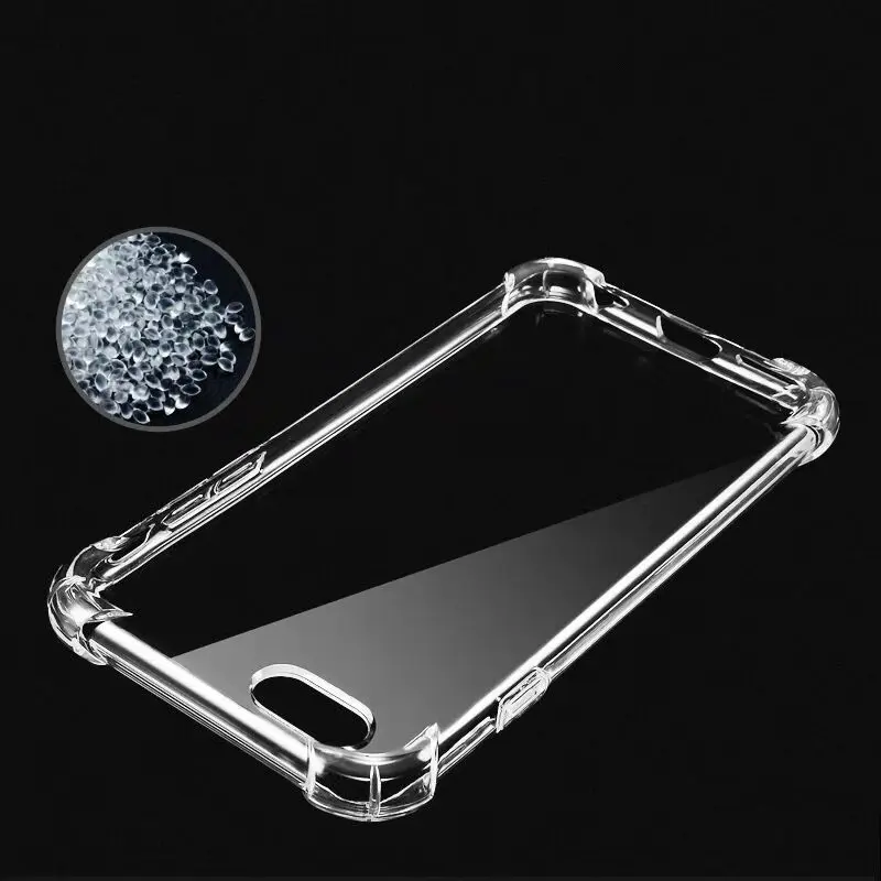 Abay Высокое качество Прозрачный чехол для телефона iPhoneX XsMax 7 плюс XR i6 i7 четыре угла