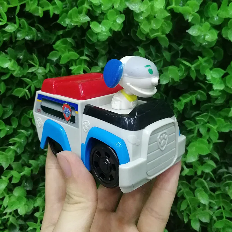 Paw Patrol, набор игрушек, собака Patrulha Canina, аниме, фигурка автомобиля, фигурки, украшения, игрушки для детей, подарки на день рождения 2D32