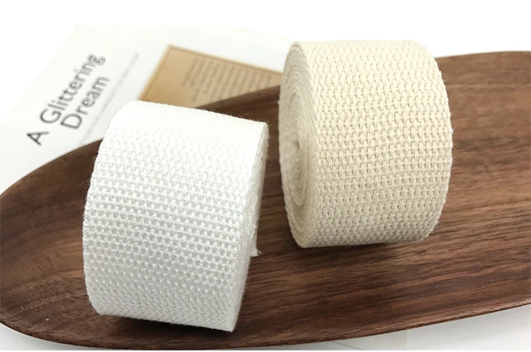 Ремень тканевый для рюкзака и сумки толстый Простой ремень из полиэстера/хлопка