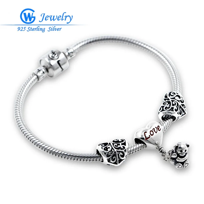 GW бренд Love Teddy подходит для любовных женщин модные украшения BRS276|bracelets for|bracelets for