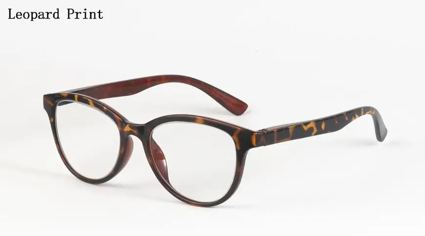 Leopard Print Новое поступление, интеллектуальные фотохромные очки для чтения, лупа, Ретро стиль, унисекс, кошачий глаз, черные, Леопардовый принт, очки UV400 H5 - Цвет оправы: Leopard Print