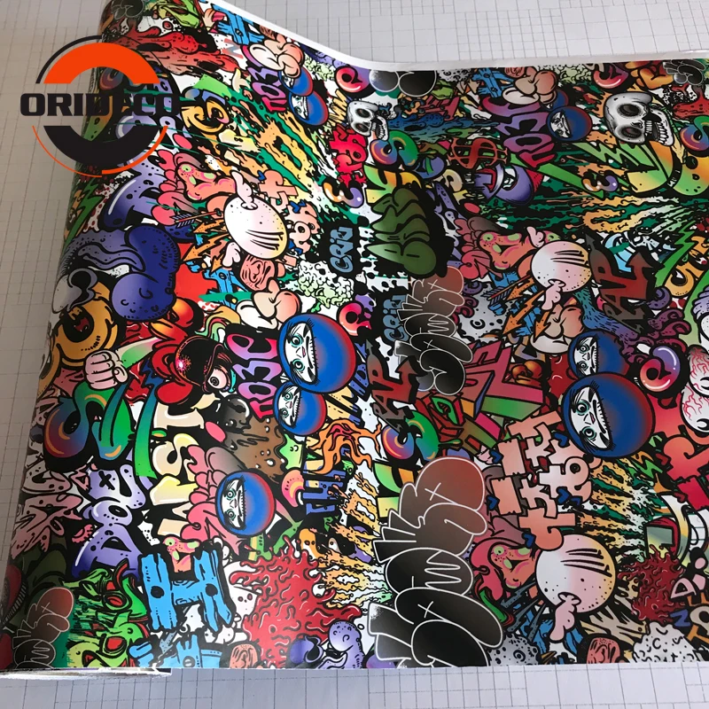 Виниловая наклейка JDM с граффити 10/20/30/40/50x152 см|stickerbomb vinyl wrap|vinyl wrapwrap car |