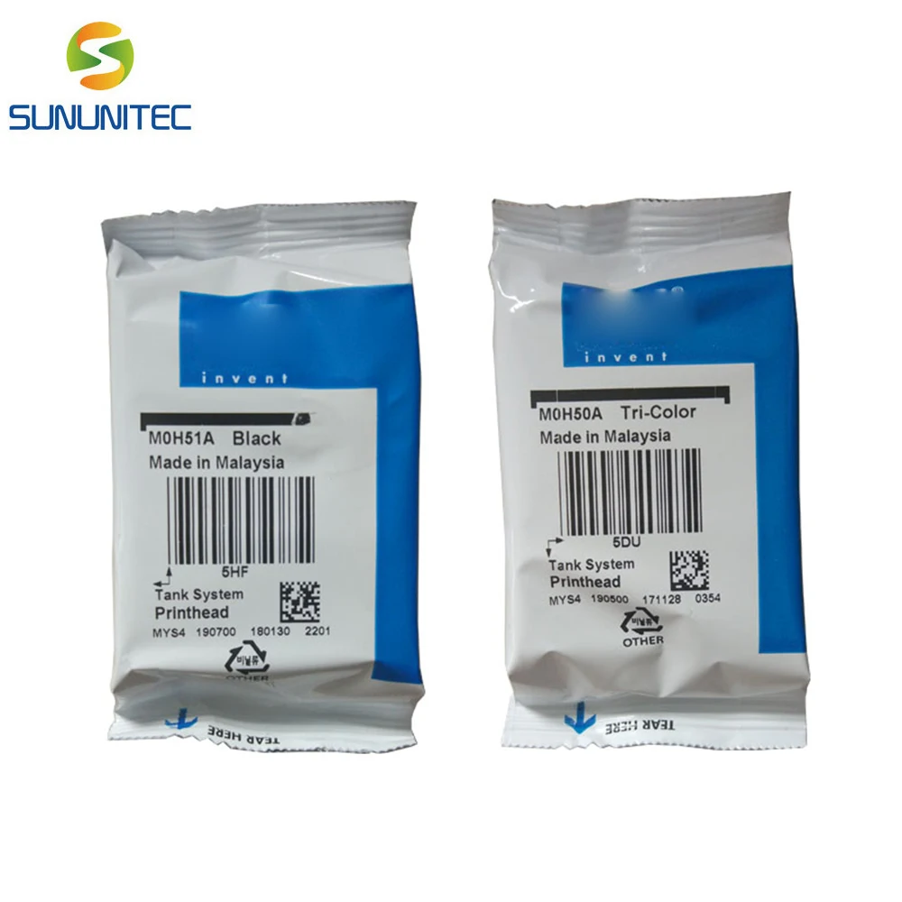 Новая печатающая головка M0H50A M0H51A 5810 для HP 5820 GT5810 GT5820 GT5822 Tank 300 400 311 411 318 418 319