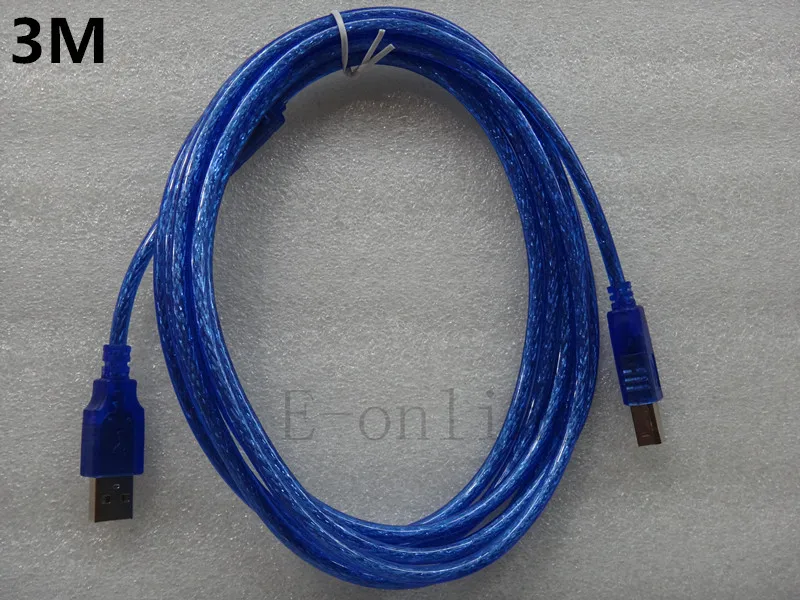 Удлинитель USB 2 0 для принтера 3 м 1 5 10 футов|cable usb stereo|usb video transfer cablecable yellow |