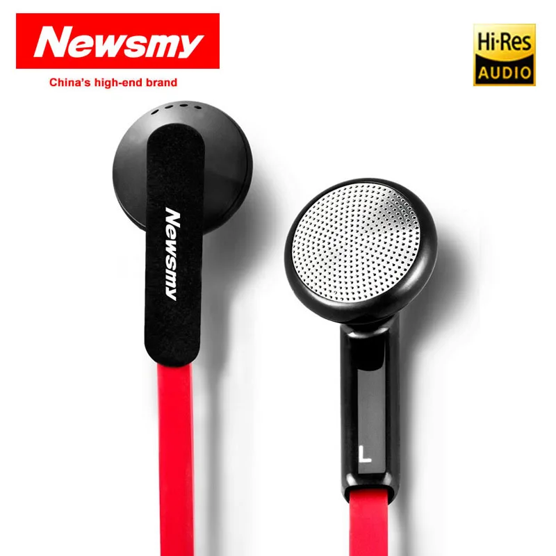 Newsmy PT880 HiFi Earphones 3.5mm jack for HD Mobile Phone Stereo Earbuds DJ Universal Wired Headset XBS BASS Xiaomi | Электроника