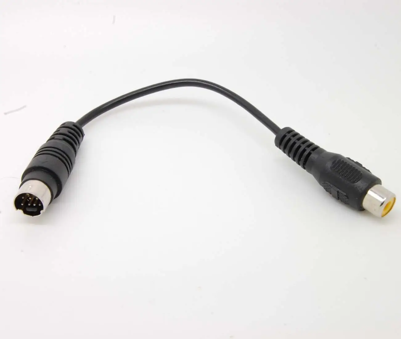 Бесплатная доставка 7 PIN S-VIDEO svideo папа для AV /TV / RCA Женский кабель Новый Шнур