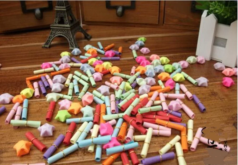 100 шт. Разноцветные бумажные рулоны для бижутерии | Дом и сад