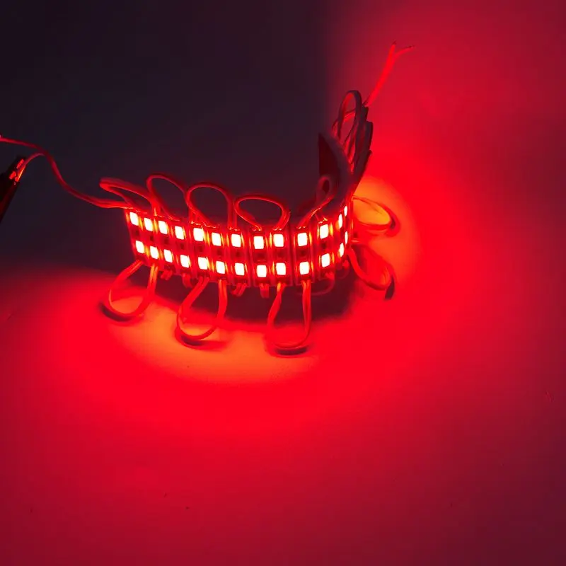 20 шт./лот, холодный белый мини светодиодный модуль 5730 SMD, водонепроницаемый IP66 светильник, светодиодный светильник, задний светильник для мини-вывесок и букв, DC12V
