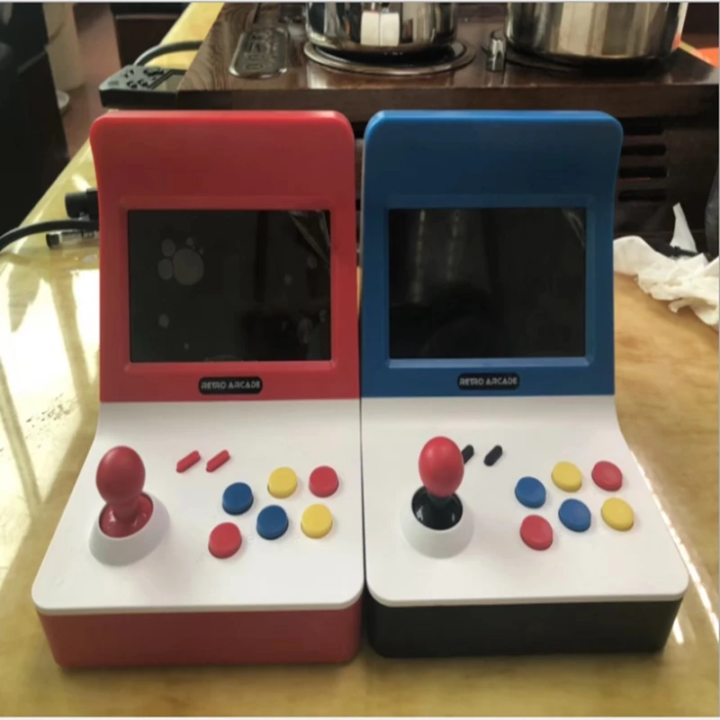 RS 07 мини игровая консоль 4,3 дюймов Встроенный 3000 игры Ручной игровой консоли 18650 2200 мАч поддерживает TF карты до 32 г
