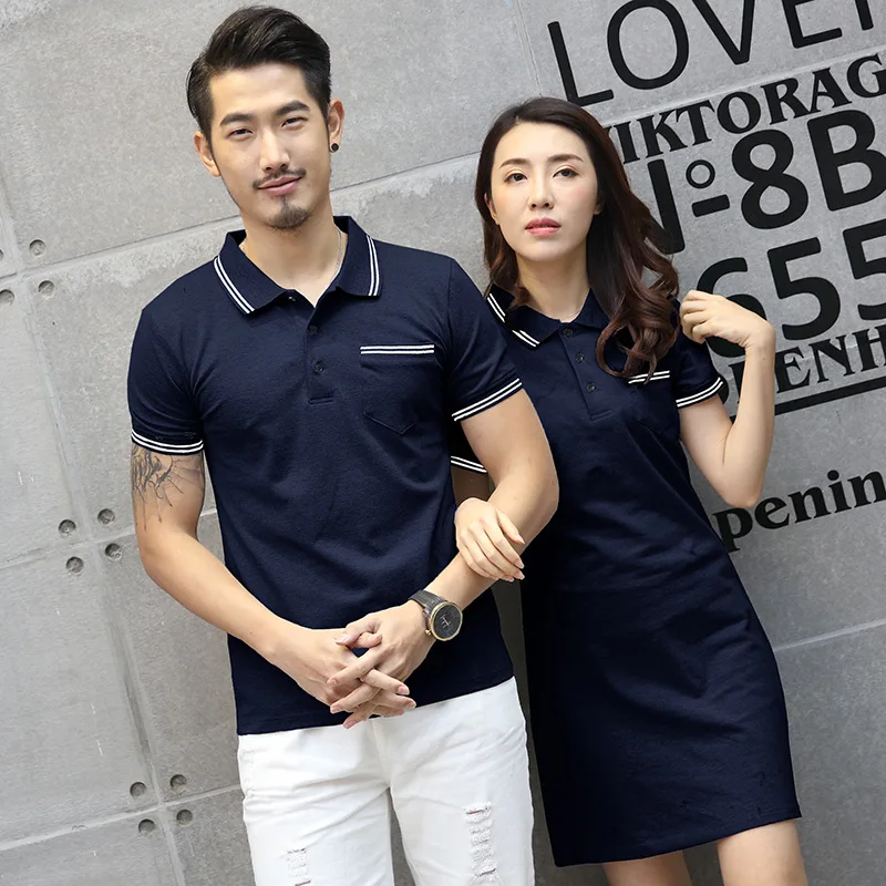 Летняя одежда Одинаковая для семьи платья с короткими рукавами мамы и дочки