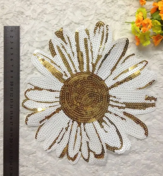 Патчи для одежды FFLACELL с вышивкой блестками справиться одеждой сделай сам