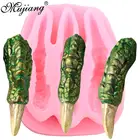 Силиконовая форма для торта с лапами динозавра, формы для мастики, сделай сам, инструменты для украшения торта для вечеринки, глина для конфет, форма для шоколадной мастики