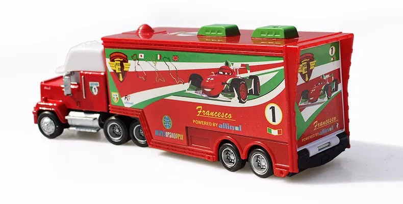 Disney «Тачки» Мак дядя& NO 43 King № 95 Lightning McQueen металл литья под давлением игрушечный автомобиль 1:55 Свободные Новое