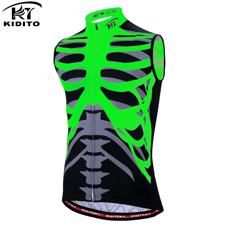 

KIDITOKT Sleeveless Cycling Jerseys Summer MTB Bicycle Clothes Ropa Maillot Ciclismo Bike Vests Cycling Clothing