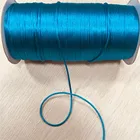2 мм X 20 м Ярко-голубой Rattail атласный шнур китайский Заплетенный в узел Строка ювелирных изделий Бисер веревка R374