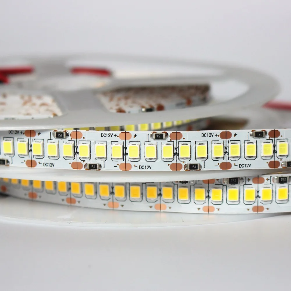 Светодиодная лента 2835 не водонепроницаемая 5 м 12 В 24 м|led showcase|led strip 24vled spotlamp |