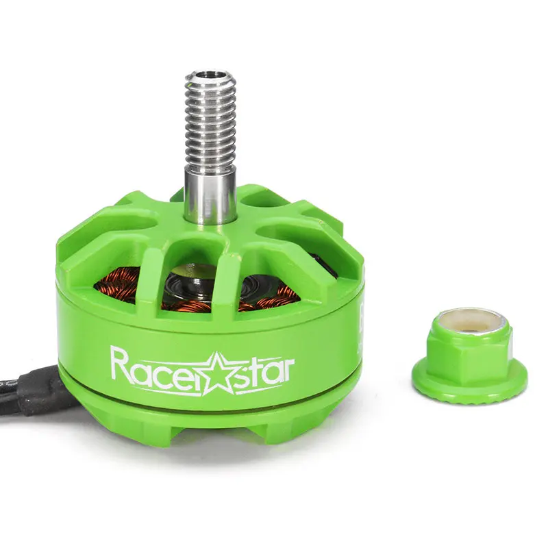 Racerstar 2406 BR2406S Green Edition 2600KV 2 4S бесщеточный двигатель для Fire X220 250 280 300 RC модель рамка