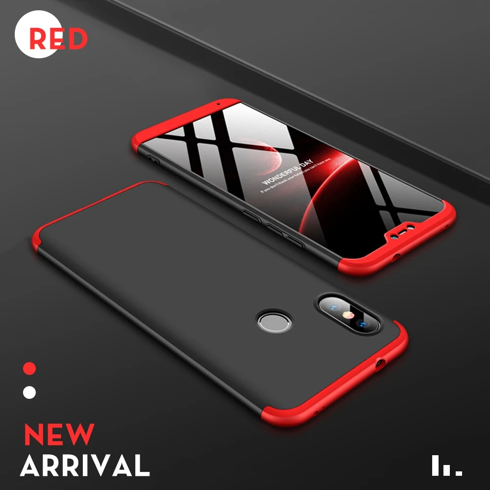 Case For Xiaomi Pocophone F1 360 Cover Xiomi MI 8 Lite A2 Redmi Note 6 Pro 5 Plus 6A 5A S2 Mi Max 3 | Мобильные телефоны и