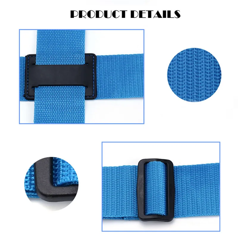Ремень для багажа регулируемый нейлоновый дорожный ремень с 3 цифрами и