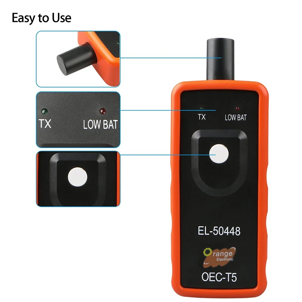 EL-50448 Автомобильный датчик контроля давления в шинах TPMS Relearn сброс активации