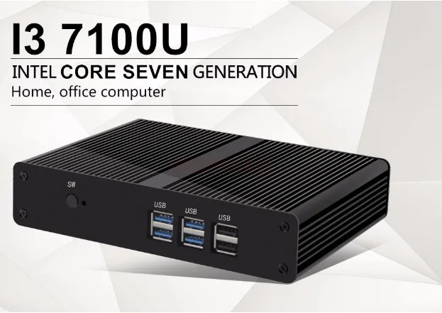 Мини-ПК EGLOBAL Intel Core i3 7100U 6006U Windows 10 DDR3 2 4 ГГц | Компьютеры и офис