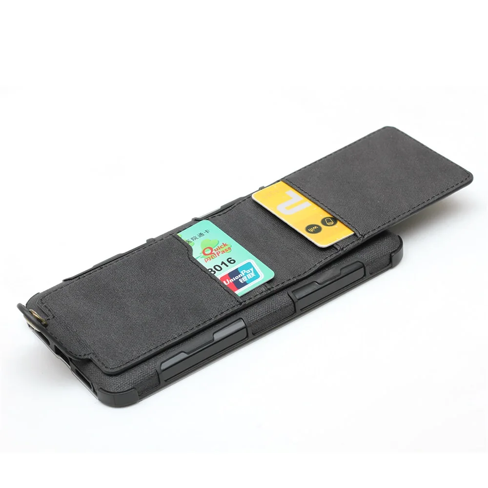 L-FADNUT Vintage Card Pocket Holder Phone Case For HUAWEI P20 Lite Pro Slim High Shockproof Bumper Unique Retro Cover Funda Capa | Мобильные
