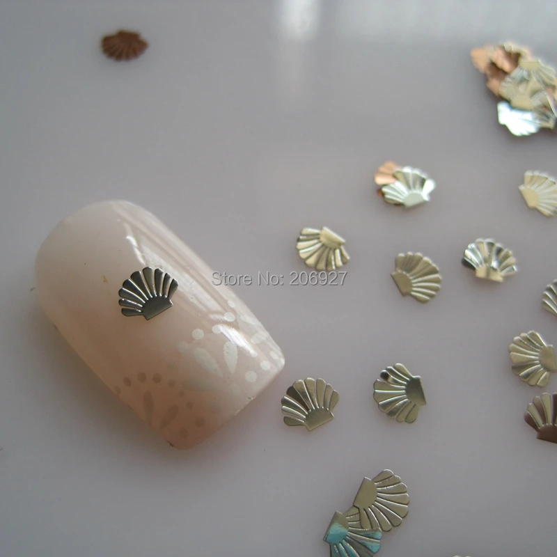 100 шт. металлические наклейки для дизайна ногтей | Красота и здоровье