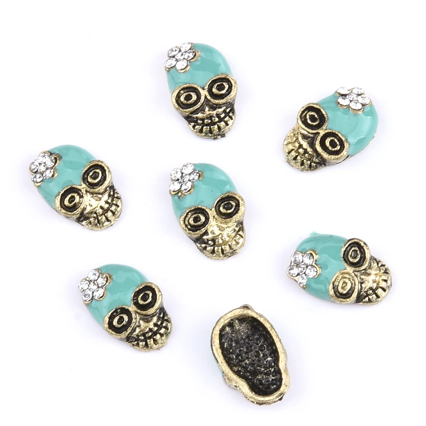 10 шт. металлические украшения для ногтей в виде ракушек и морских звезд Y1136 ~ 1143 |