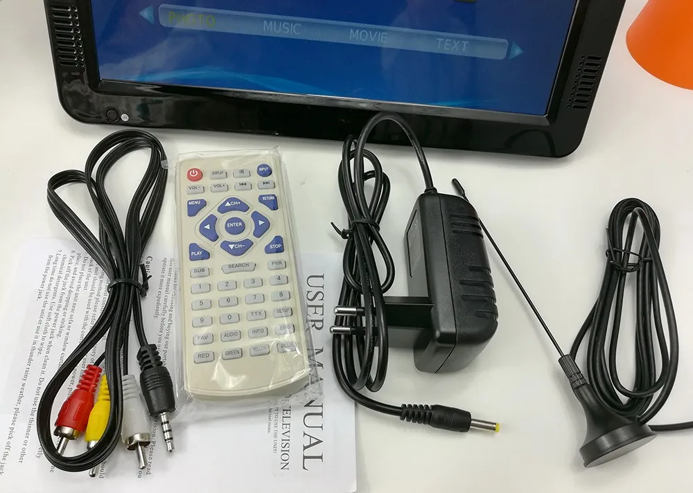 LEADSTAR D10 10 2 дюймов светодиодный ТВ цифровой плеер DVB T/T2/аналоговый все в одном