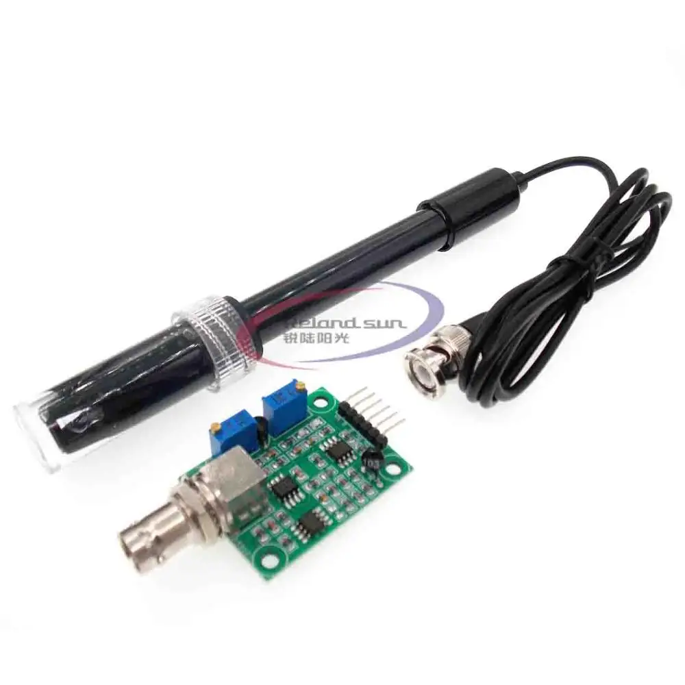 Жидкий PH значение обнаружения модуль датчика контроля для Arduino BNC электрод зонда