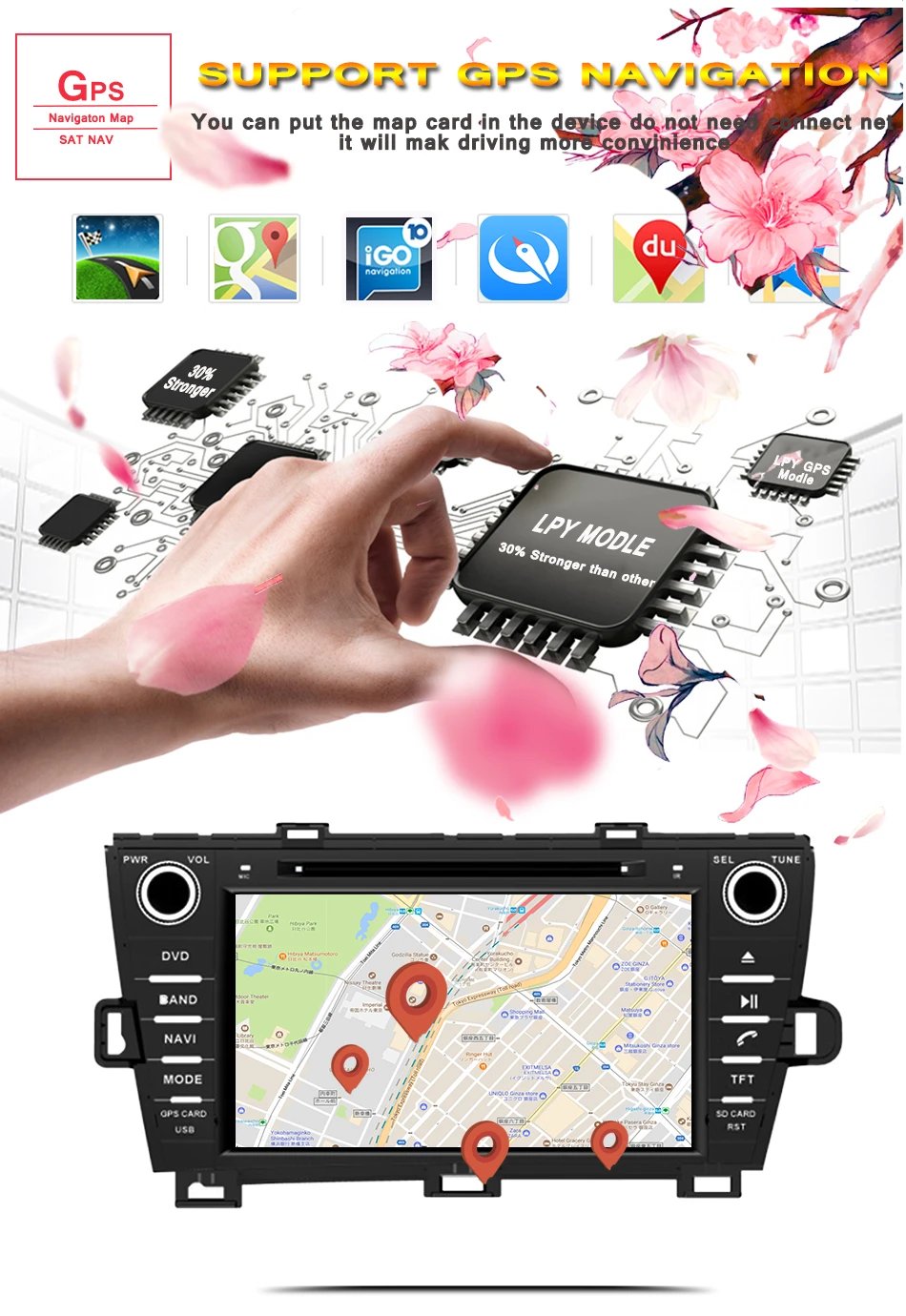 Для Toyota Prius 2009 2013 android 10 4 Гб + 64 авто стерео Музыка Видео a/v с gps лента из ПК