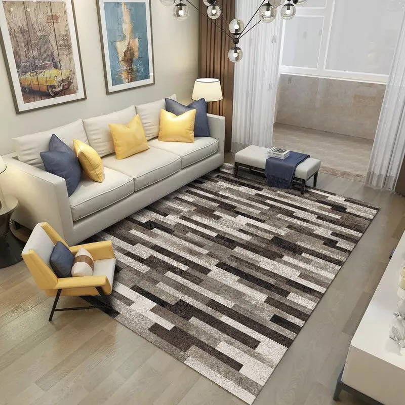 Красочный художественный коврик с узором в виде листьев для ванной большой