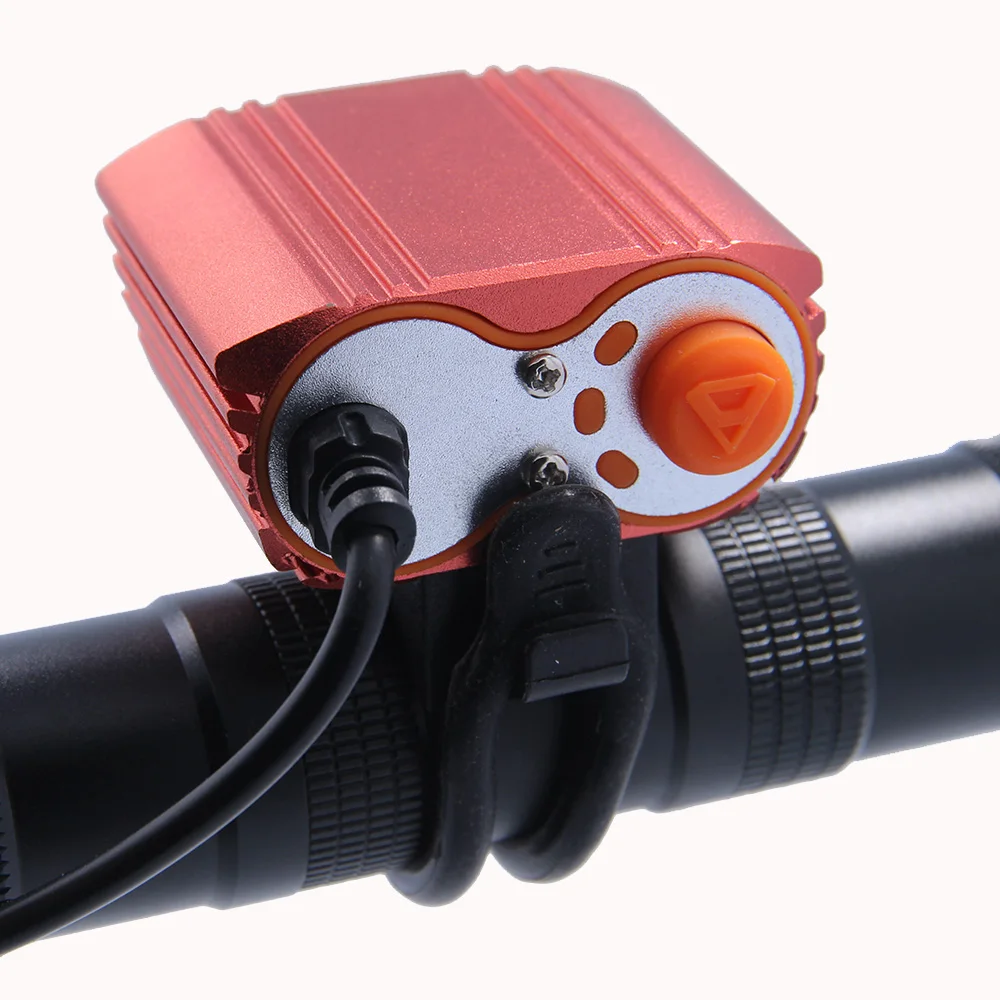 Водонепроницаемый Головной фонарь для велосипеда Walkfire 5000 люмен 2x T6 - купить по