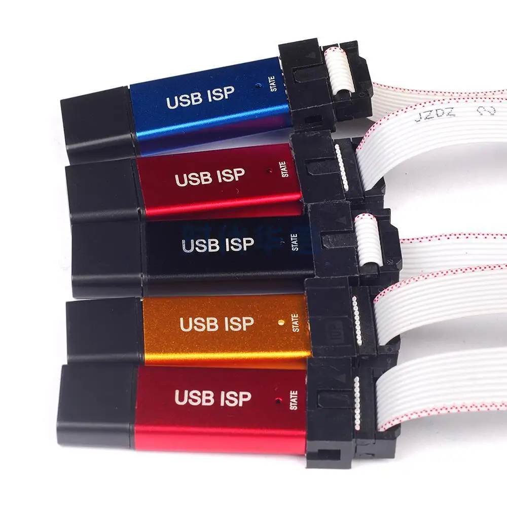 USBISP download line Atmega64a/128a Au Avr Singlechip макетная пластина, минимальная система, основная пластина превышает 51 - Цвет: USBISP download line