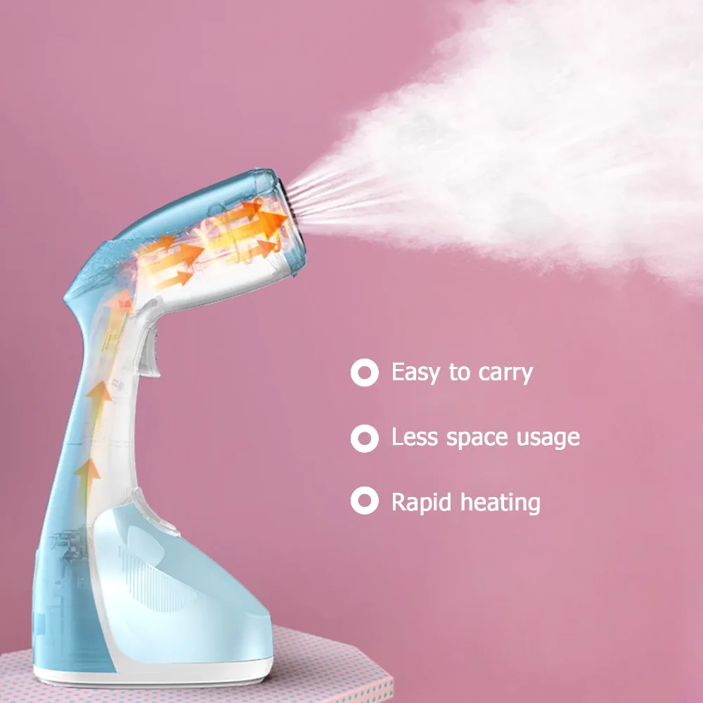 ЕС Plug260ml ручной отпариватель для тканей 25 секунд быстро тепло 1100 Вт Мощный