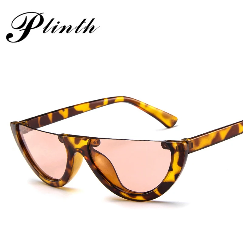 PLINTH винтажные женские солнцезащитные очки с кошачьим глазом Ray Bann полуоправы