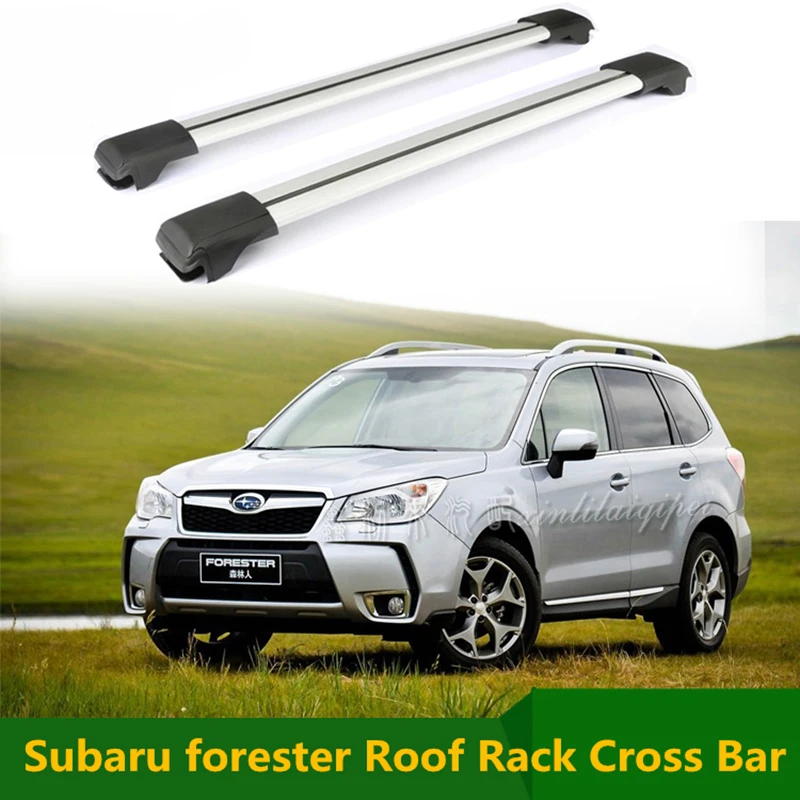 Для Subaru forester 2009 2017 рейки на крышу Перекрещенные бруски для багажа верхние коробки