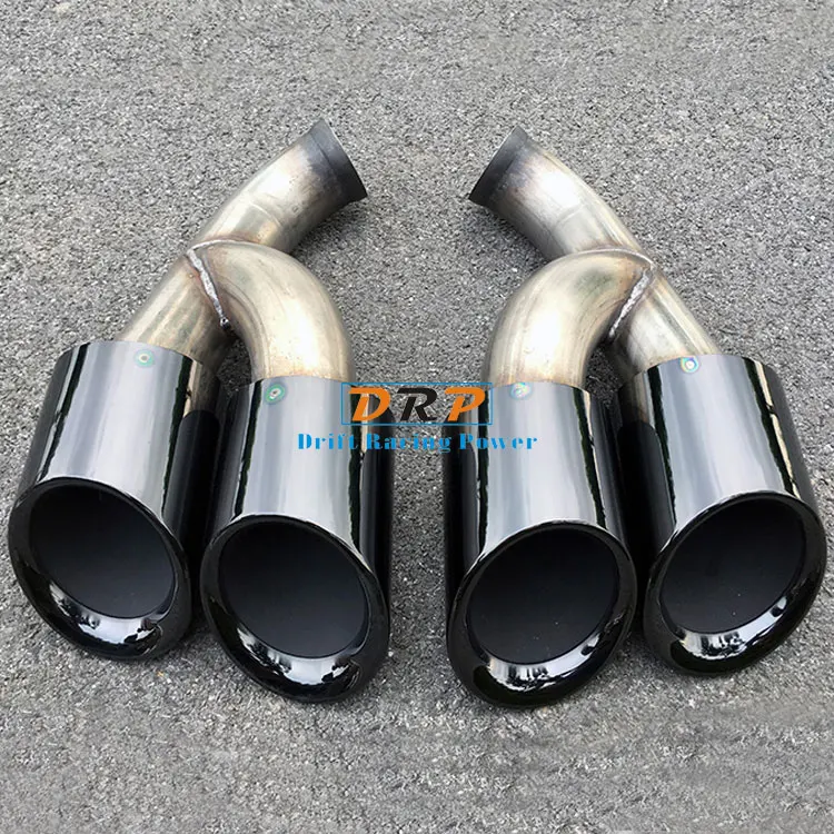 1 пара наконечник глушителя из нержавеющей стали модифицированный задний хвост
