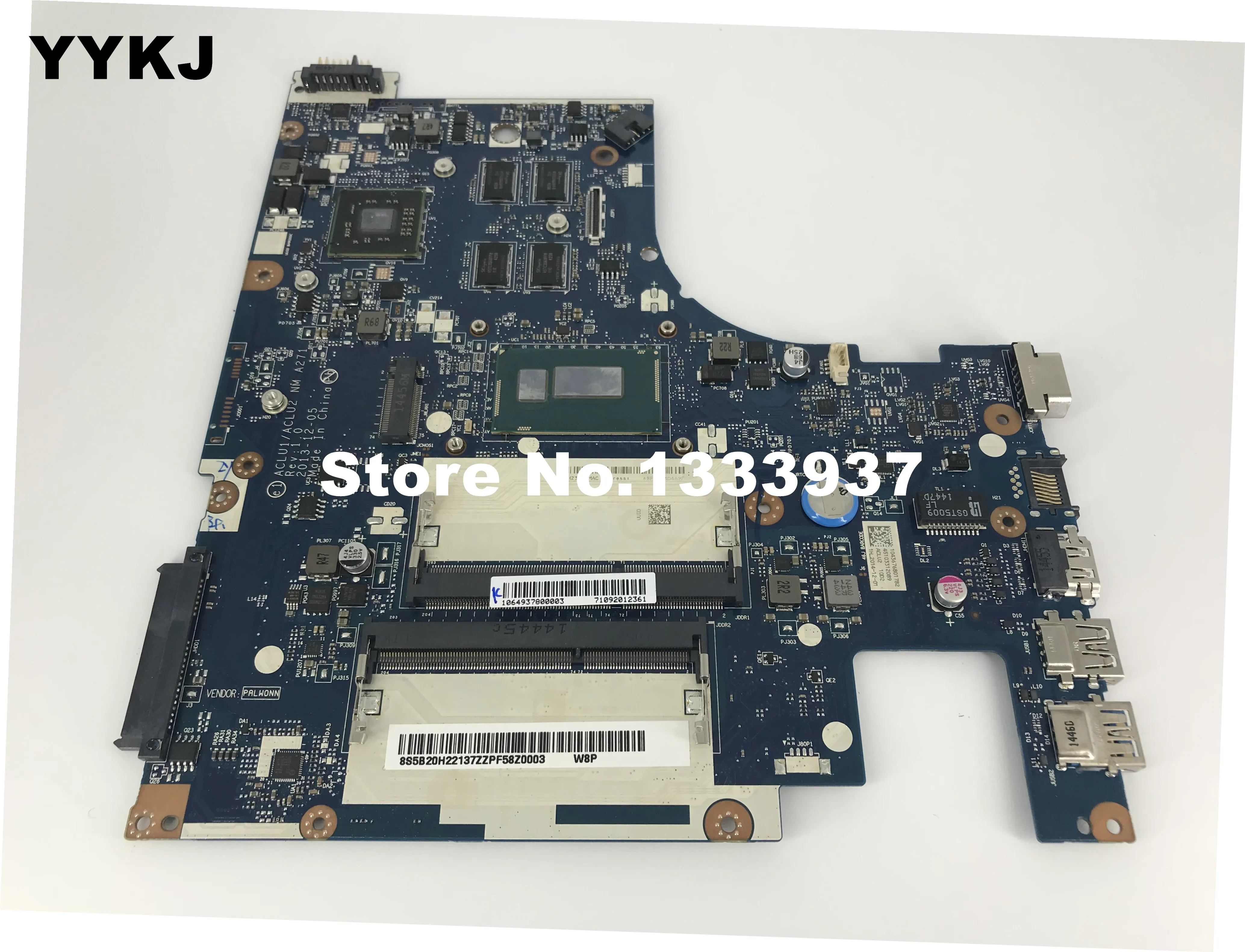 

Материнская плата BiNFUL для Lenovo G50-70 Z50-70 i3 ACLU1/ACLU2 NM-A271 Rev1.0 с видеокартой 100% протестированная материнская плата