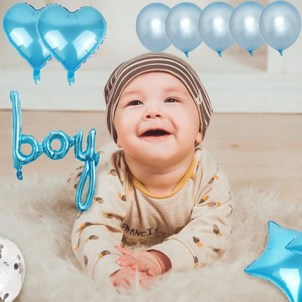 Горячая Распродажа 1 комплект воздушные шары из фольги для мальчиков и девочек |