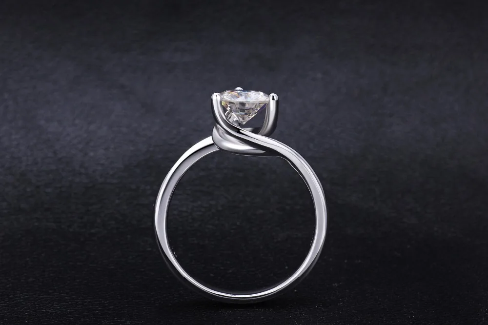 Женское Обручальное кольцо с муассанитами GH 6 5 мм/1CT | Украшения и аксессуары