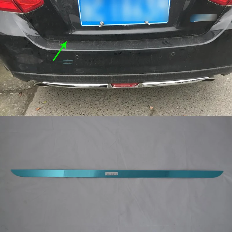 Car Accessories Exterior Decoration Stainless Steel Rear Tail Gate Molding Cover Trim For Nissan Altima 2016 Car-styling | Автомобили и
