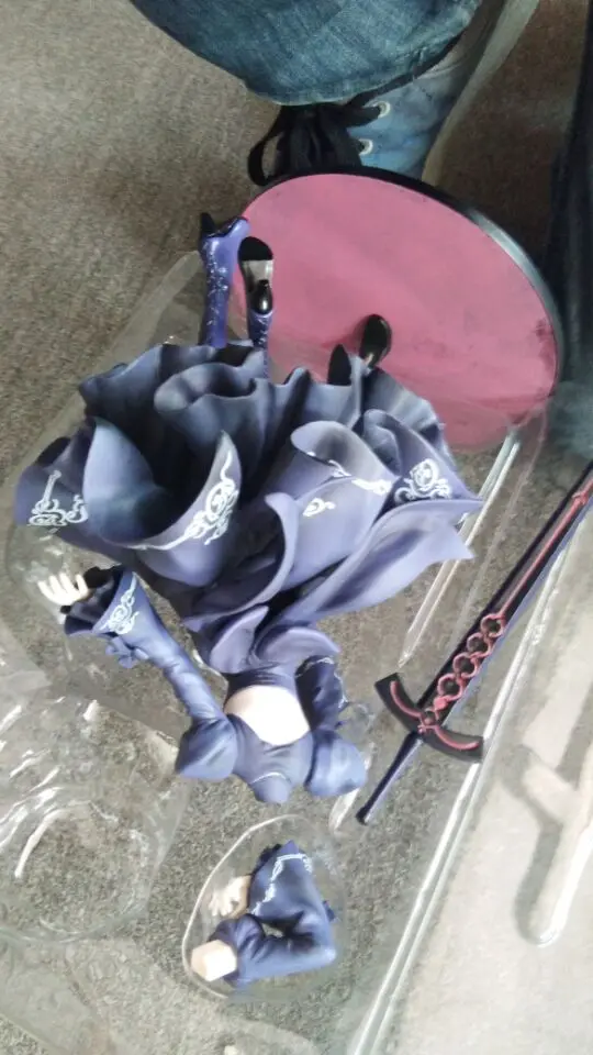 Персонажи Fate/stay Night, красные, черные свадебные платья, фигурка саблей, модель fate apocripha, статуэтка FO30
