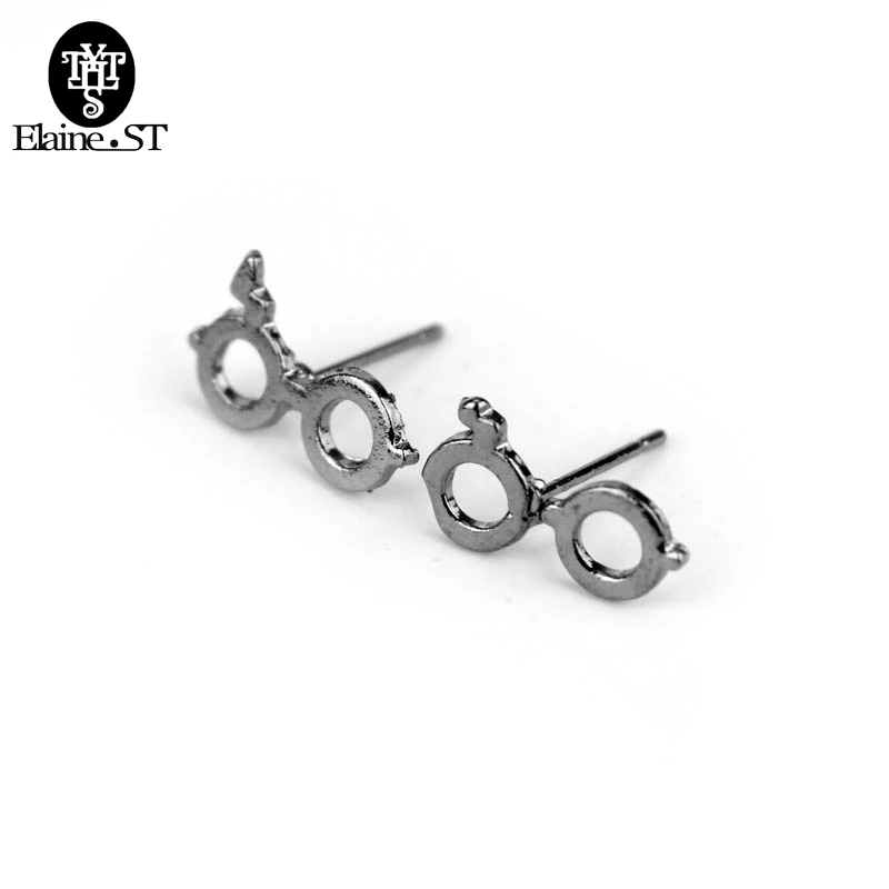 3 Colors Fashion Glasses Stud Earrings Personality Magic for Men Women 2017 Jewelry Gifts | Украшения и аксессуары