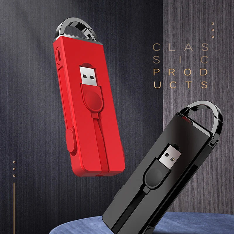 Уникальный брелок 3 в 1 с адаптером типа C зарядный кабель для iPhone XS X 8 7 Plus Huawei P20 pro