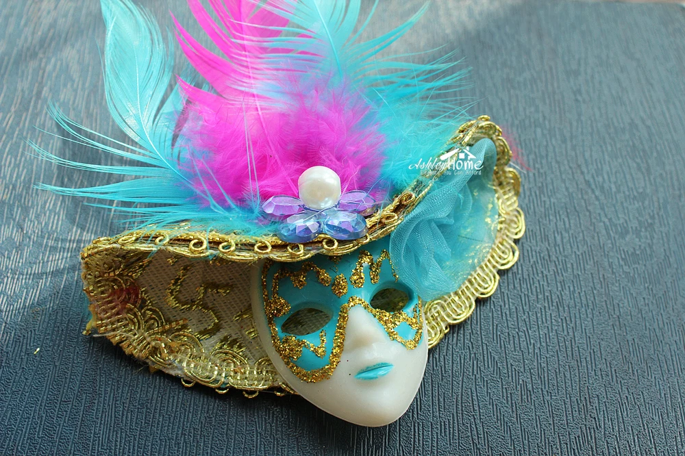 Италия ежегодный фестиваль Карнавал Венеция сувенир 3D маска магнит на