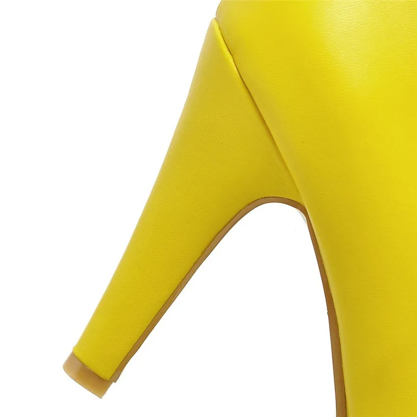 

Women High Heel Shoes Platform Pumps Woman Thin High Heels Party Wedding Shoes Ladies Kitten Heels Small Plus Size 31 - 48